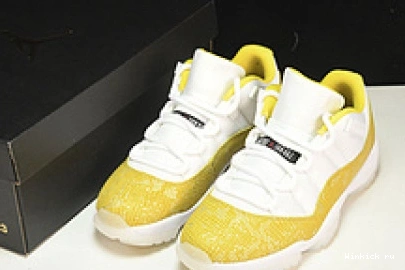 Air Snakeskin” Low “Yellow Jordan 11 0801